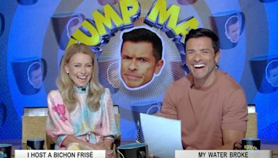 'Live' fan tells Kelly Ripa and Mark Consuelos that her water broke while watching Ryan Seacrest on the show in 2018: "It was right when he had finished saying the date"