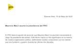 Mauricio Macri asumió como nuevo presidente del Pro: "Los argentinos merecen una alternativa distinta"