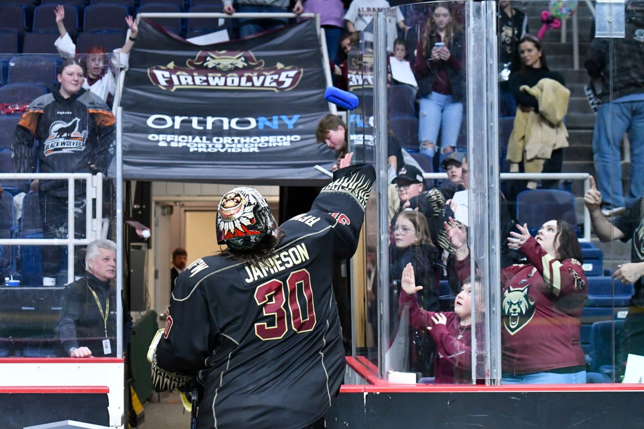 Albany FireWolves win first-ever playoff game behind stellar showing from goalie Doug Jamieson