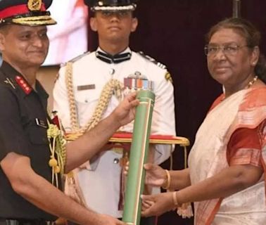 AIIMS Raipur Director Lt Gen Ashok Jindal conferred Param Vishisht Seva medal | India News - Times of India