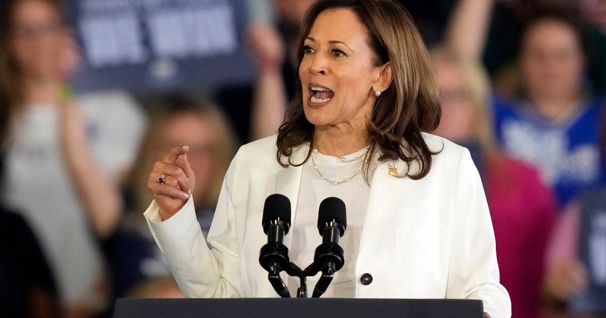 The Latest: Harris and Trump paint different pictures for voters as the White House intensifies