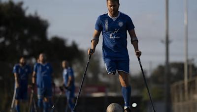 Soldiers who lost limbs in Gaza finding healing, hope on Israel’s amputee soccer team