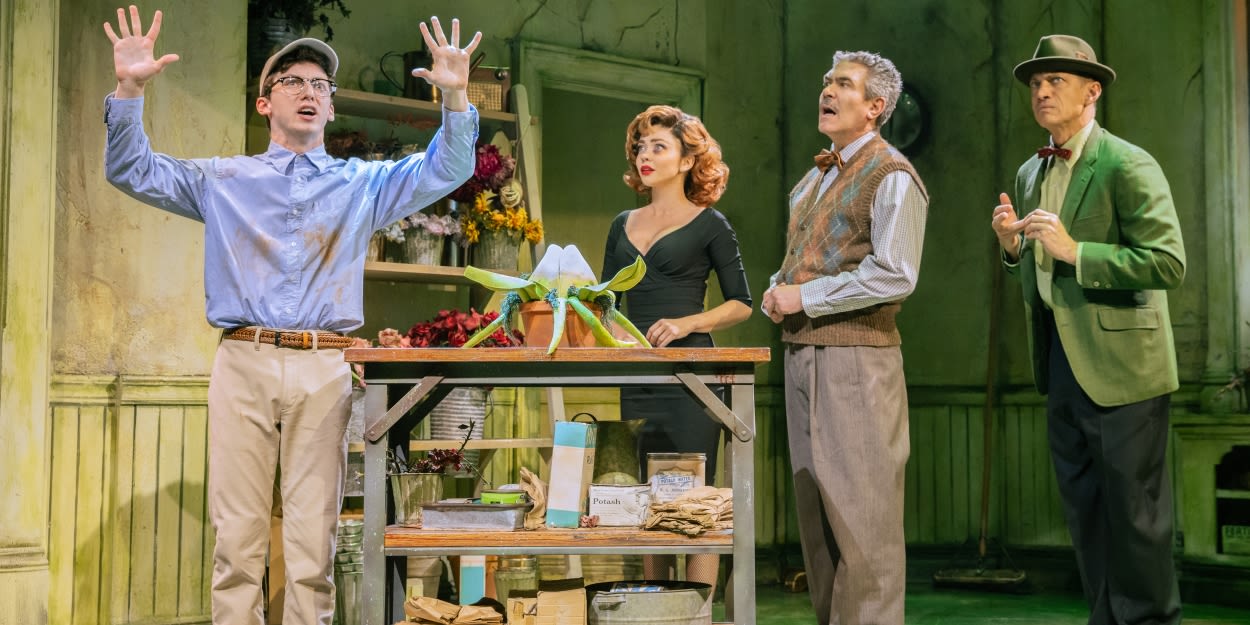 Photos: See Sarah Hyland & Andrew Barth Feldman in LITTLE SHOP OF HORRORS