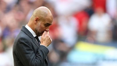 Pep Guardiola takes blame for Man City's shock FA Cup final loss to Manchester United