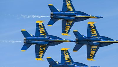 The Blue Angels announce air show in Branson, Mo., in 2025