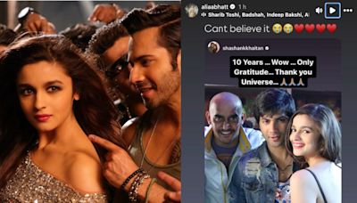 Alia Bhatt, Varun Dhawan React As Humpty Sharma Ki Dulhania Clocks 10 Years, ‘Can’t Believe It’ - News18