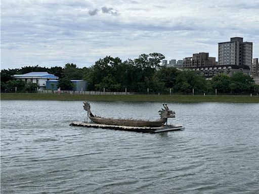 龍舟沈八德大湳滯洪池底28年 廢物利用打造生態浮島 - 生活