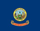 Flag and seal of Idaho