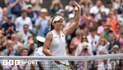 Wimbledon: Johanna Konta 'almost bit off own tongue' at 2019 tournament