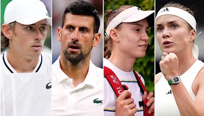 Wimbledon day 10: Semi-final spots on the line