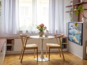 Before & After: This Warsaw Micro Apartment Shows That 300 Square Feet Can Feel Grand