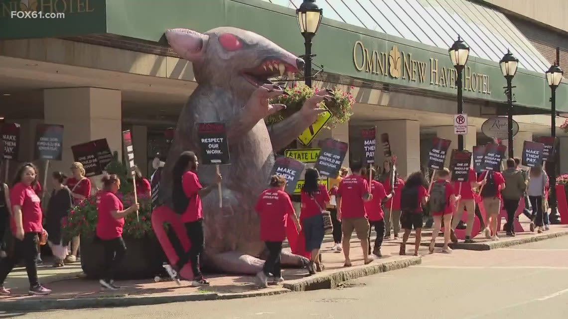 Omni New Haven Hotel workers set to return to work Monday after 4-day strike