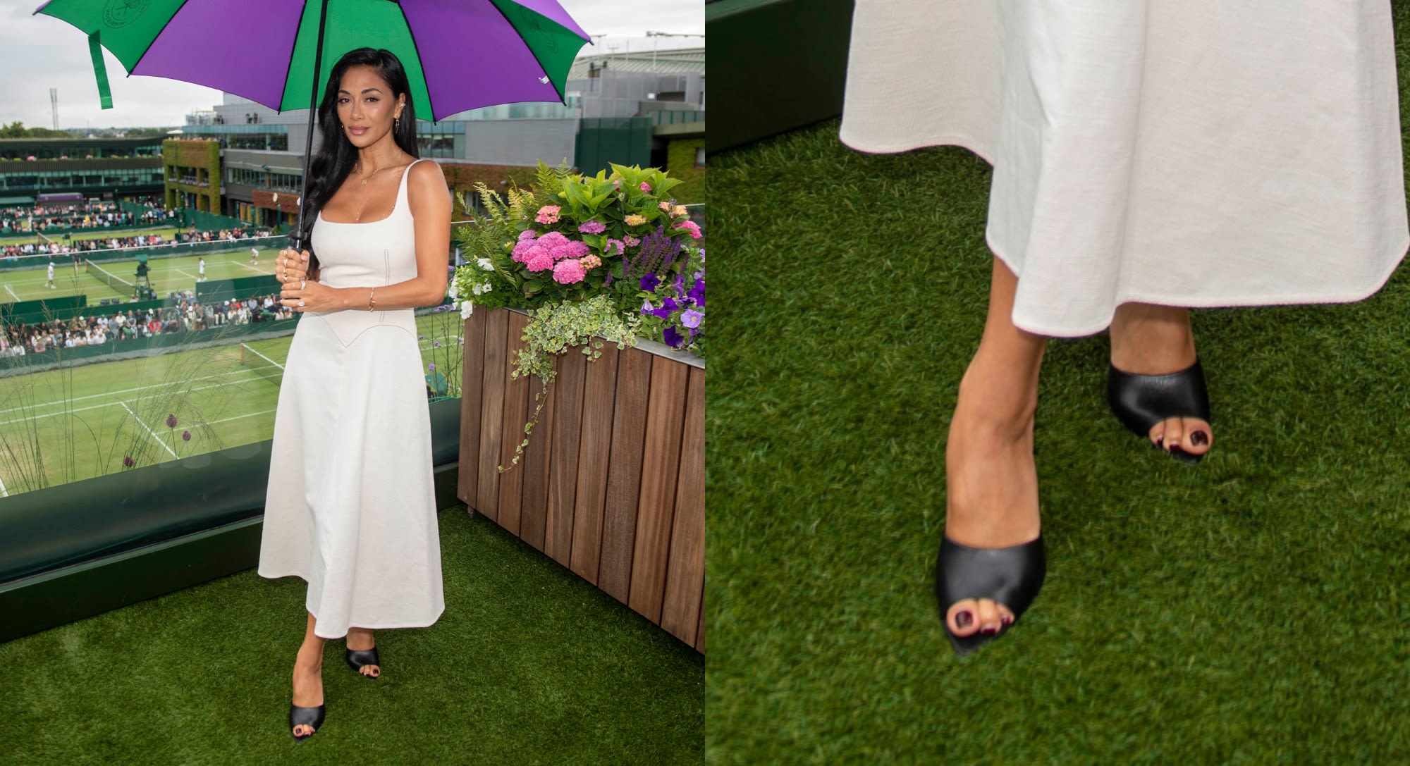 Nicole Scherzinger Chose a Stylish Pair of Mules to Elevate Her Wimbledon Outfit — Here’s Why the Versatile Style Is...