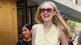 Dakota Fanning’s Butter-Yellow Suit Is the Perfect Spring-Summer Transition Piece