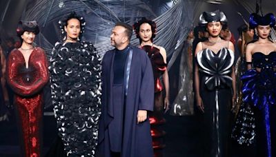 India Couture Week: Amit Aggarwal’s collection represents different aspects of time