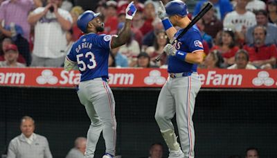 Adolis García's HR in 8th inning gives Rangers 5-4 victory over Angels and extends win streak to 5