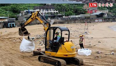 基隆大武崙沙灘海漂垃圾多仍封閉 最快28日開放 - 自由電子報影音頻道