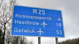 Man charged over deaths of two people in four-vehicle M25 crash