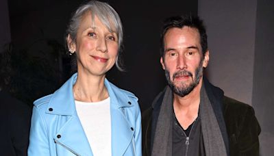 Keanu Reeves and Girlfriend Alexandra Grant Spend Date Night at Hammer Museum Gala in L.A.