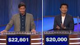 Simu Liu pokes fun at Ike Barinholtz’s ‘What are Filipinos?’ answer in ‘Celebrity Jeopardy!’