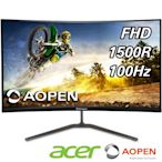 Aopen 27HC5R H 27型曲面電腦螢幕｜100hz抗閃