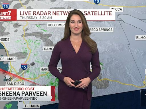 San Diego weather today: Sheena Parveen's forecast for April 25, 2024