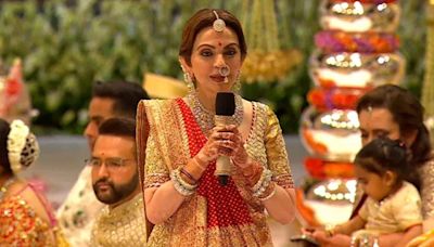 Nita Ambani emphasizes the meaning of Kanyadaan at Anant and Radhika's wedding, watch video