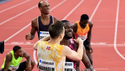 400 m Hürden: Benjamin schlägt Warholm knapp