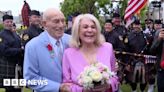 Veteran Harold Terens, 100, married his wife Jeanne, 96, in Normandy