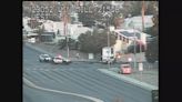 Postal truck crashes into wall in south Las Vegas valley