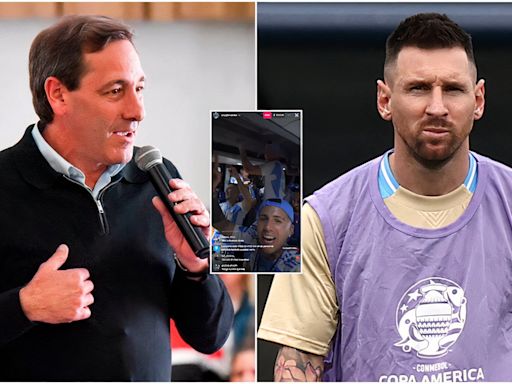 Argentina's Sports minister has been fired for Lionel Messi demand amid racism row