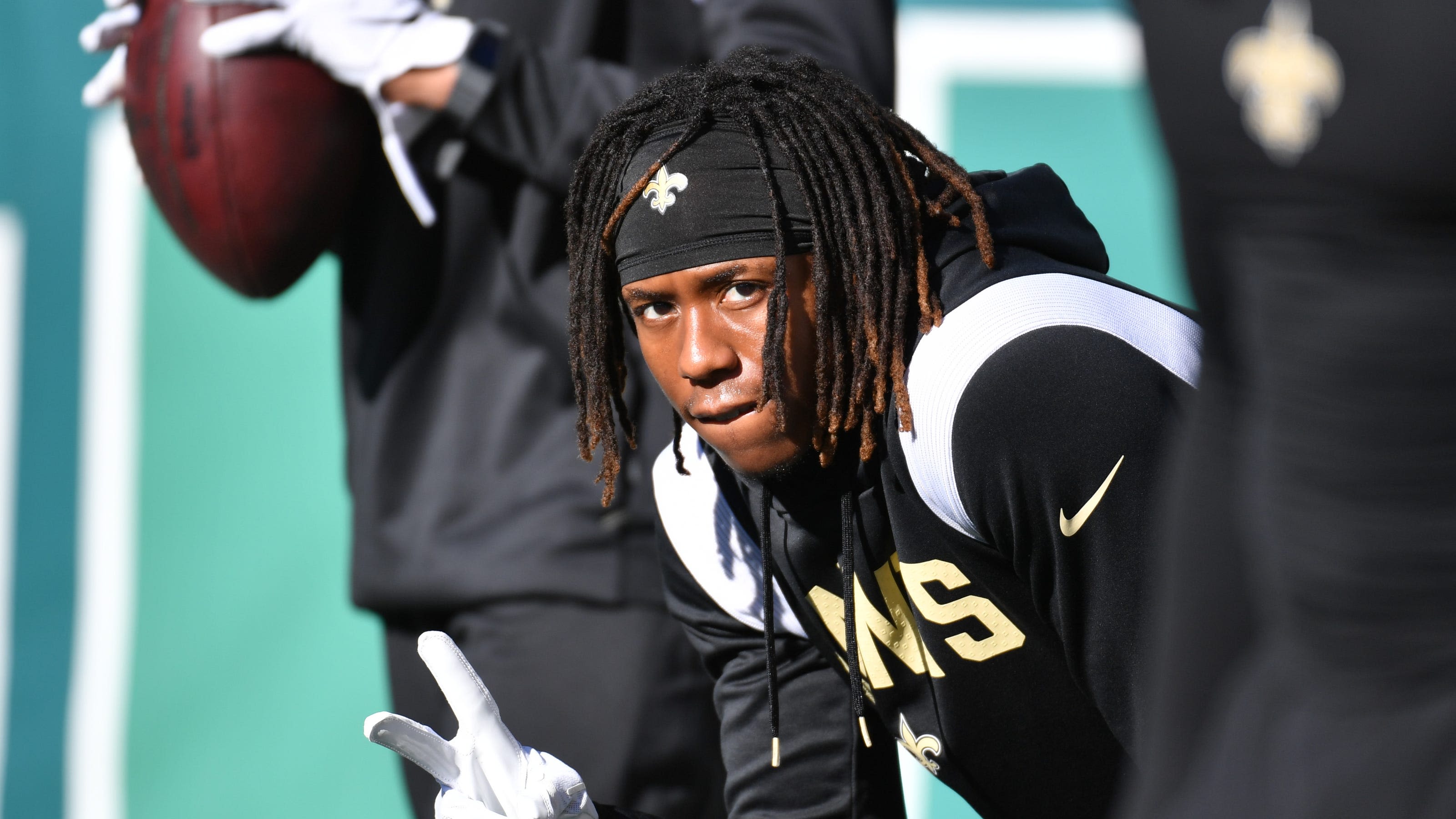 Rashid Shaheed held out of Saints training camp practice on Aug. 3