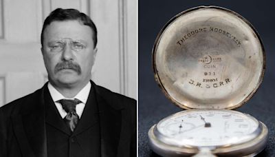 Theodore Roosevelt’s 126-Year-Old Pocket Watch Returned Home 37 Years After It Was Stolen