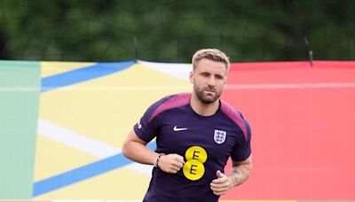 Luke Shaw not ready to start for England against Slovakia but could feature