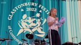 Greta Thunberg calls out ‘forces of greed’ in surprise Glastonbury climate speech