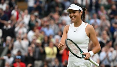 'My own pace': Emma Raducanu is gaining momentum at Wimbledon