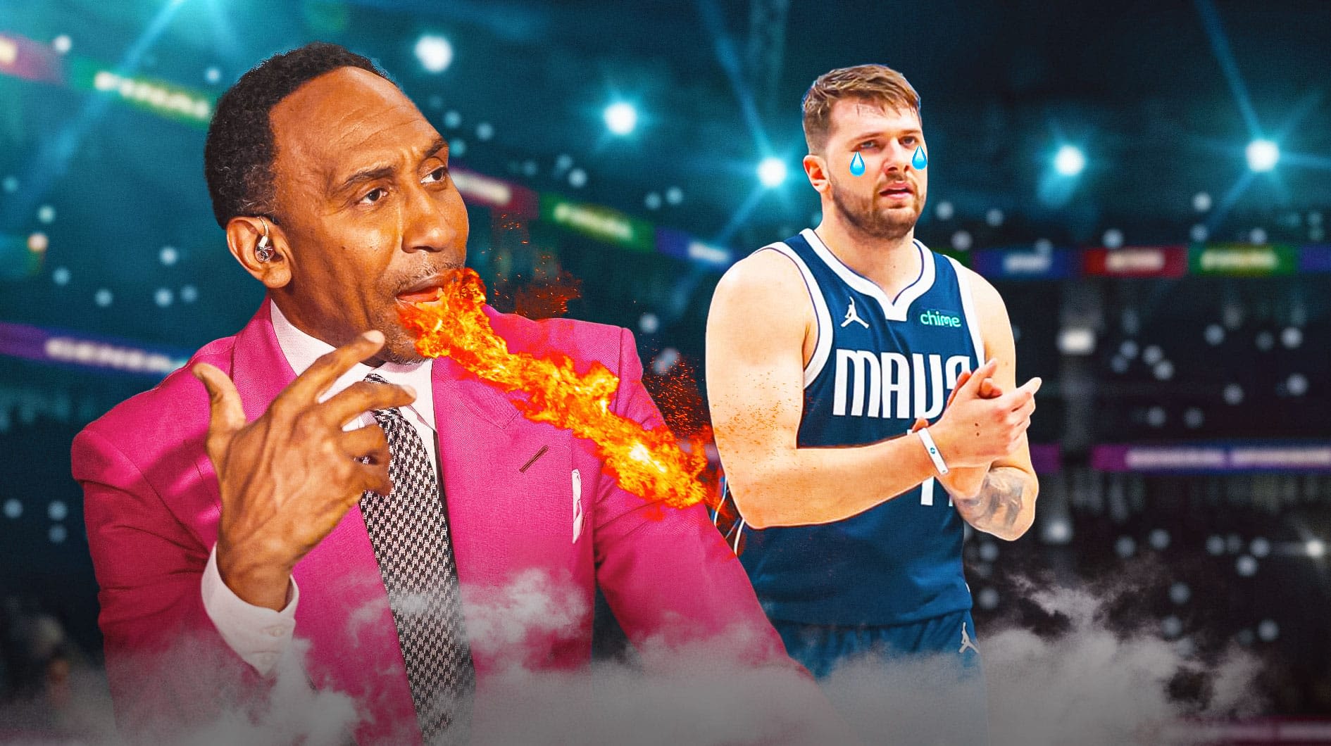 Stephen A. Smith savagely calls out Luka Doncic, Mavericks in Game 5