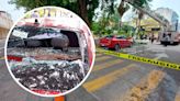 Incidente por caída de rama deja dos heridos en Veracruz