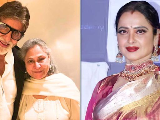 When Rekha Was Slapped By Amitabh Bachchan & Jaya Bachchan In A Heat Of The Moment - Two Alleged Incidents...