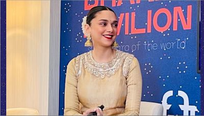 Cannes 2024: Aditi Rao Hydari oozes 'Heeramandi' vibes in golden ethnic outfit