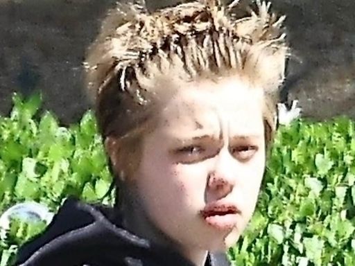 Shiloh Jolie-Pitt seen after hearing to drop Pitt name is DELAYED