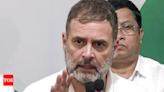 Doda encounter: 'Soldiers bearing brunt of BJP's wrong policies', says Rahul Gandhi | India News - Times of India