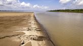 Inusuales playas y áridas grietas, la cara más cruel de la crisis climática en la Amazonia