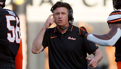 Ollie Gordon update: Mike Gundy on Cowboys RB's status in 2024