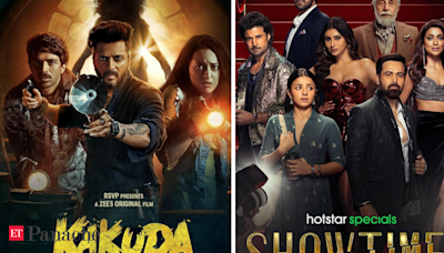 From 'Kakuda' to 'Showtime Season 1 Part 2': Latest OTT releases to watch this week on Disney+ Hotstar, Prime Video, Netflix - The Economic Times