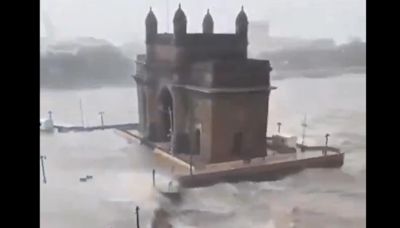 Mumbai rains: Old video of Gateway of India getting flooded goes viral as ’Maximum City’ faces downpour | Watch | Today News