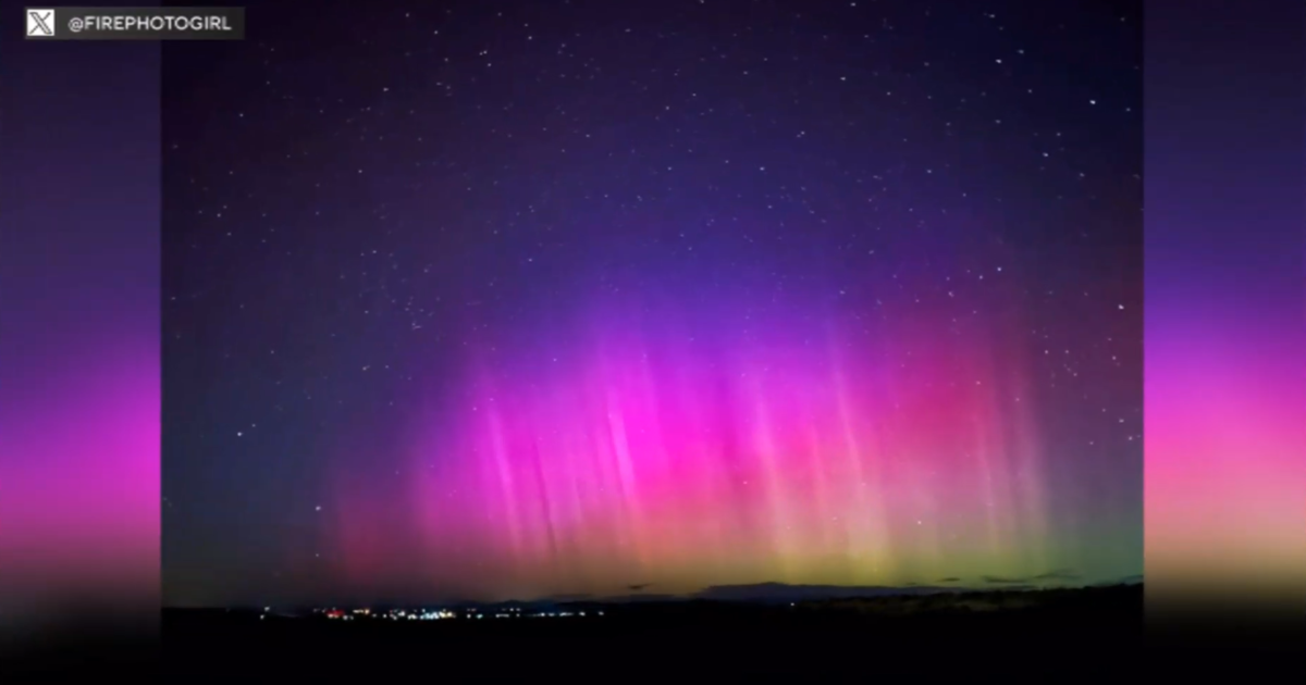 Geomagnetic storm brings rare glimpse of Northern Lights to Southern California