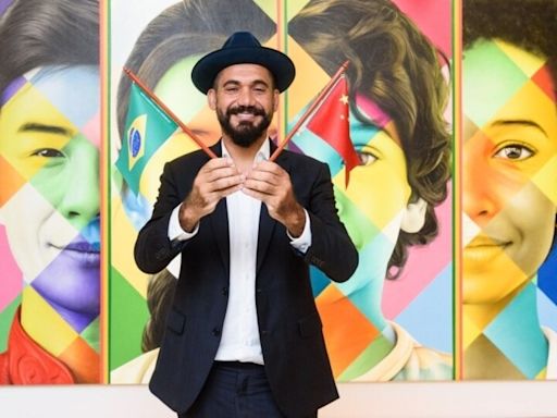 Eduardo Kobra integra acervo artístico de um dos maiores bancos do mundo