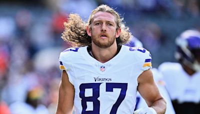 Report: Vikings restructure T.J. Hockenson's contract to free up cap space