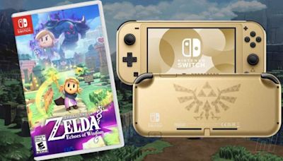 Nintendo apresenta Switch Lite dourado: Hyrule Edition